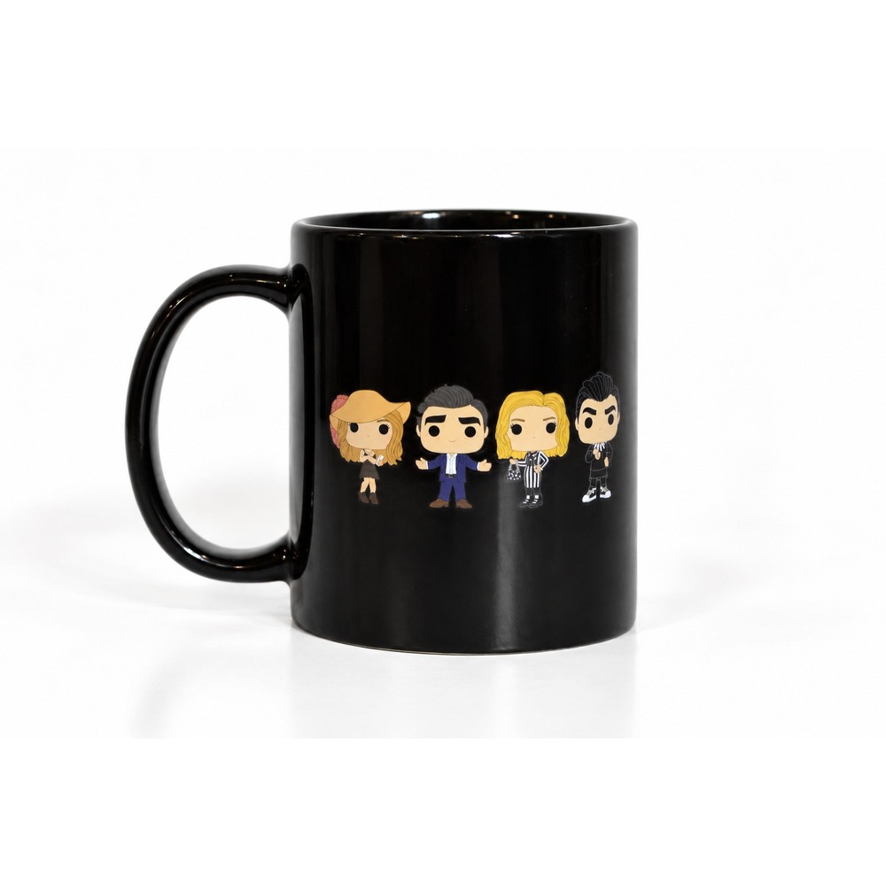 Schitt$ Creek Pop–style Black Coffee Tea Mug Cup by Funko